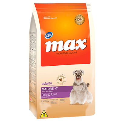 Max Comida Para Perro Mature Pollo Y Arroz