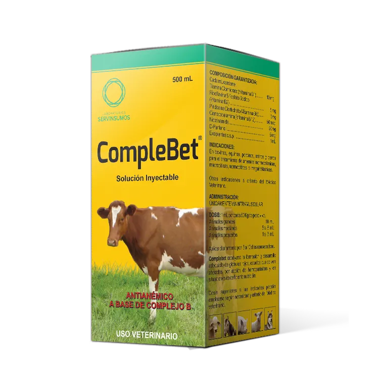 Complebet - Solución de vitaminas del Complejo B