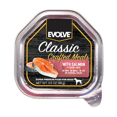Evolve comida para Perro Classic Crafted Meals Salmón x 3.5 oz