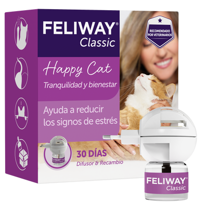 Difusor Para Gatos Feliway Classic + Recarga x 48 ml