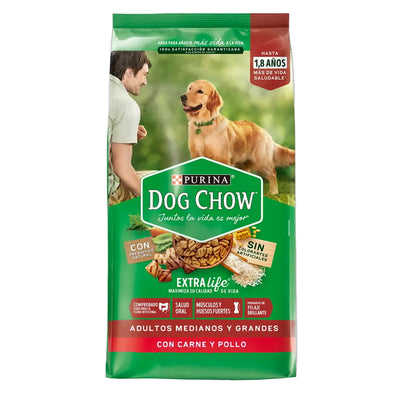 Purina® Dog Chow® Comida para Perro Adulto Medianos y Grandes