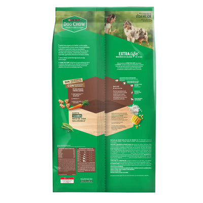 Purina® Dog Chow® Comida para Perro Adultos 5 estrellas x 22.7 kg