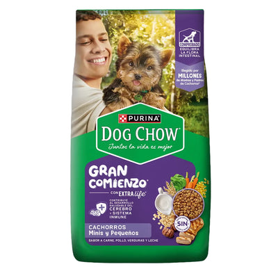 Purina® Dog Chow® Alimento para Perro Cachorros Gran Comienzo® Minis y Pequeños