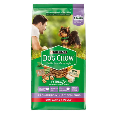 Purina® Dog Chow® Comida para Perro Cachorro Minis y Pequeños