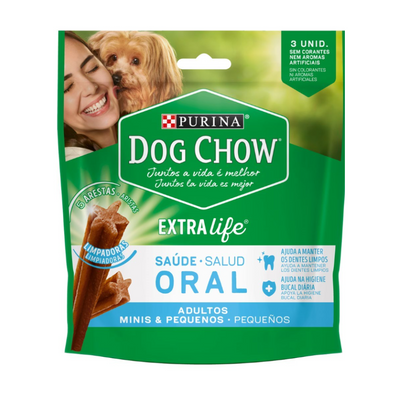 Purina® Dog Chow® Snack Oral para Perros Adultos Minis y Pequeños x 80 gr