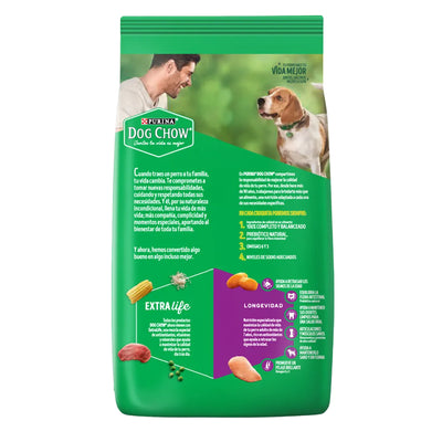 Purina® Dog Chow® Comida para Perro Mayores a 7 años Senior Longevidad