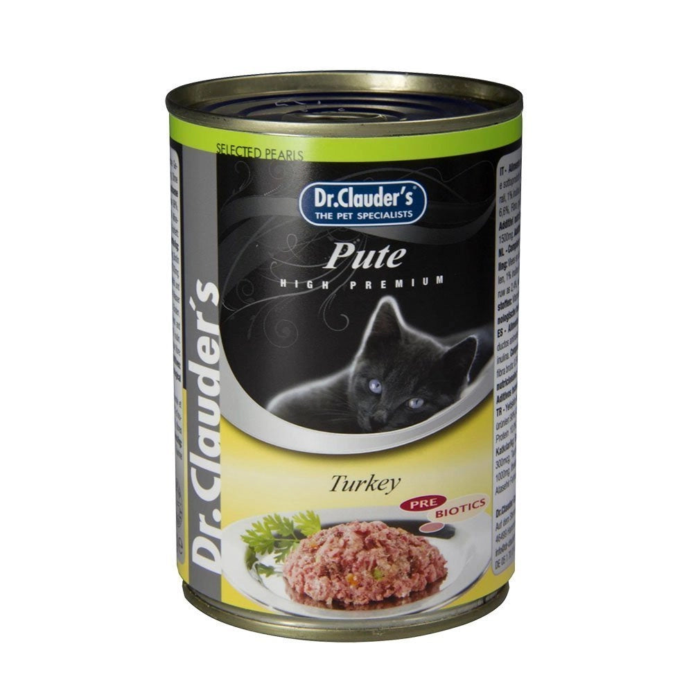 Dr. Clauder's Comida Húmeda para Gato Sabor Pavo