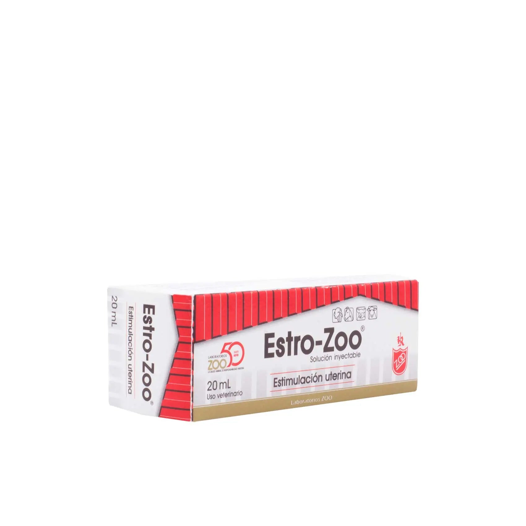 Estro-Zoo® 2.5% x 20 mL: Hormona para sincronización del celo en hembras.
