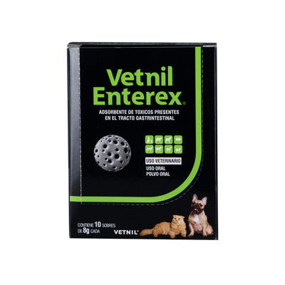 Enterex Absorvente Toxinas para Perros y Gatos x Sobre