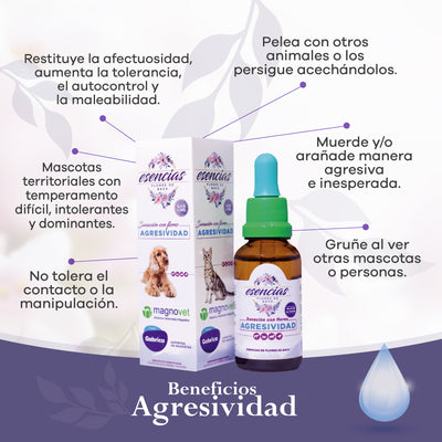 Esencia Floral Agresividad Gotas x 30 ml