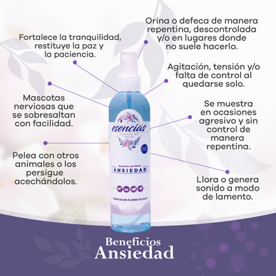 Esencia floral Ansiedad Spray 250 ml