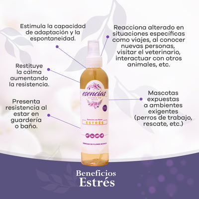 Esencia Floral Estrés Spray x 250 ml