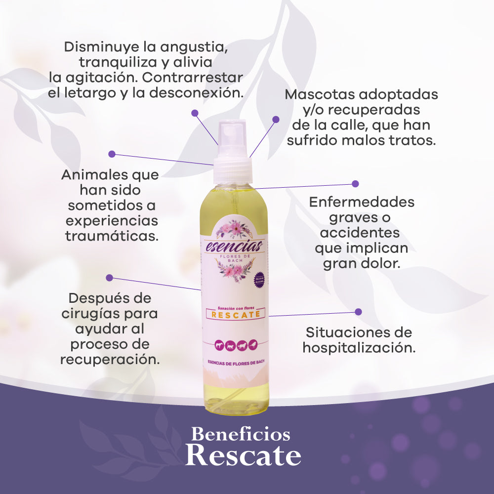 Esencia Floral Rescate Spray x 250 ml