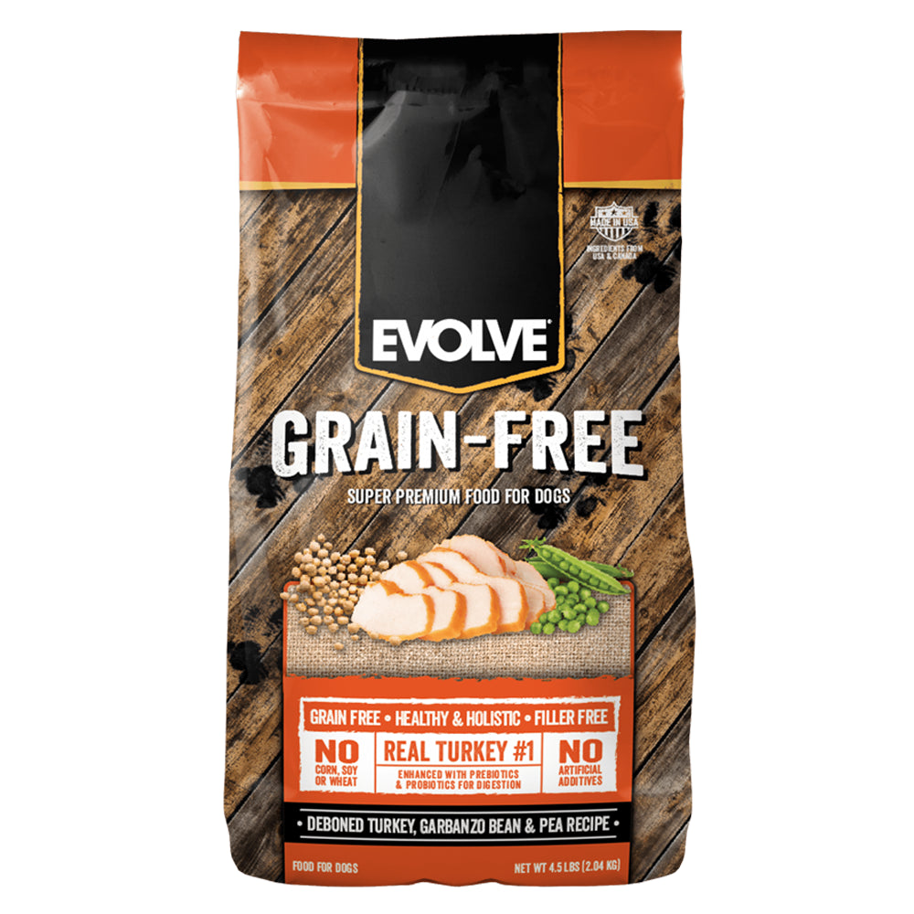 Evolve Grain-Free Comida para Perro Sabor a Pavo