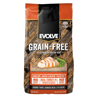 Evolve Grain-Free Comida para Perro Sabor a Pavo