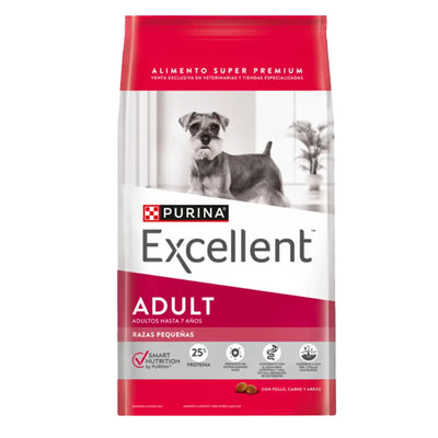 Purina® Excellent® Comida para Perros Adultos Razas Pequeñas x 3 kg