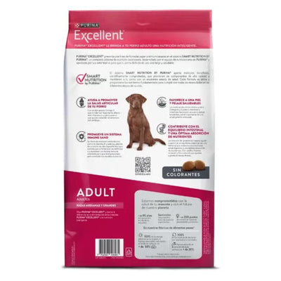 Purina® Excellent® Comida para Perros Adulto Razas Medianas y Grandes