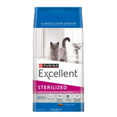 Purina® Excellent® Comida para Gatos Sterilized x 1 kg