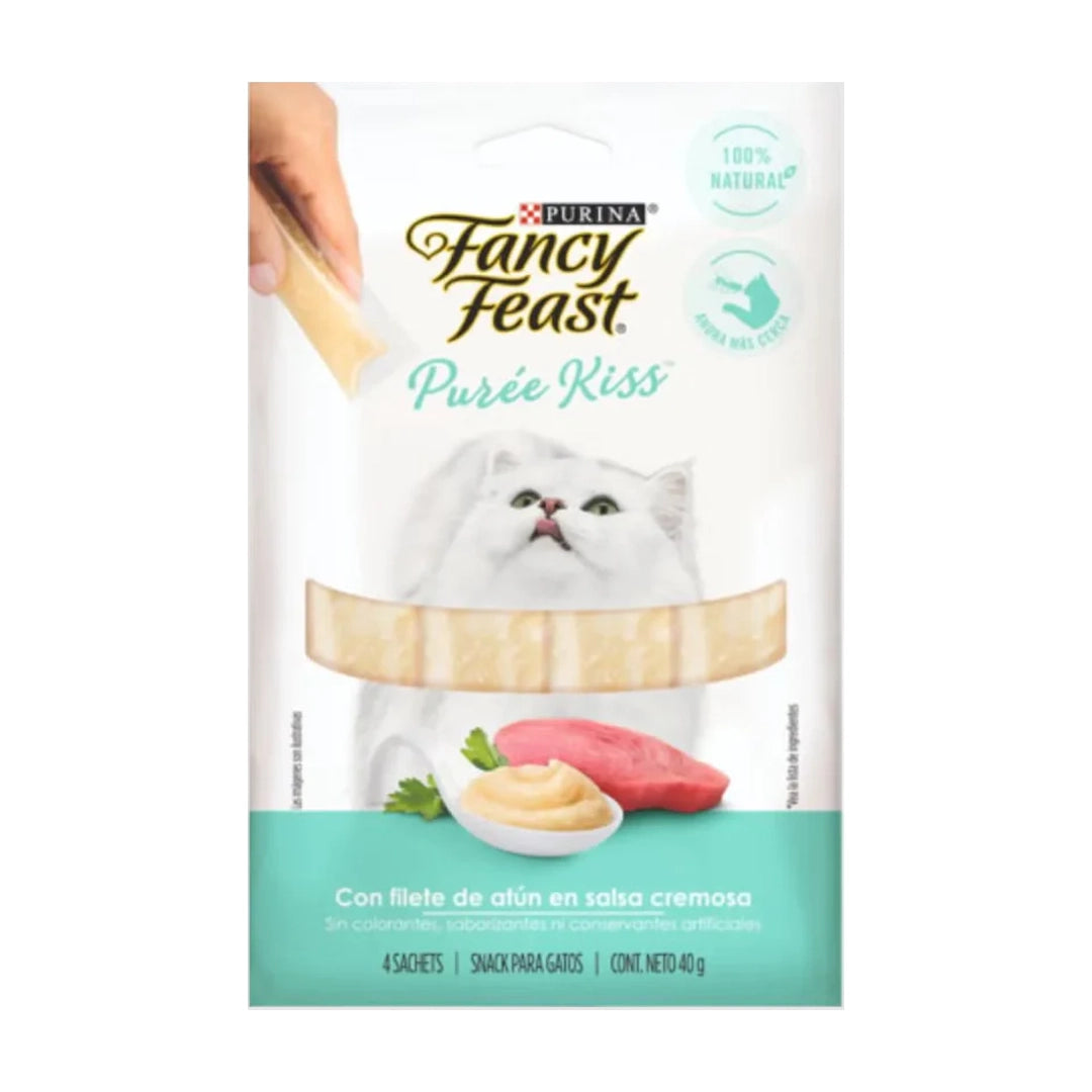 Purina® Fancy Feast® Snack líquido para Gatos con Atún x 40 gr