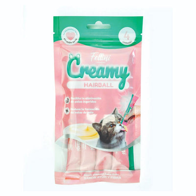 Fellini Snack para Gatos Creamy Hairball x 4 u