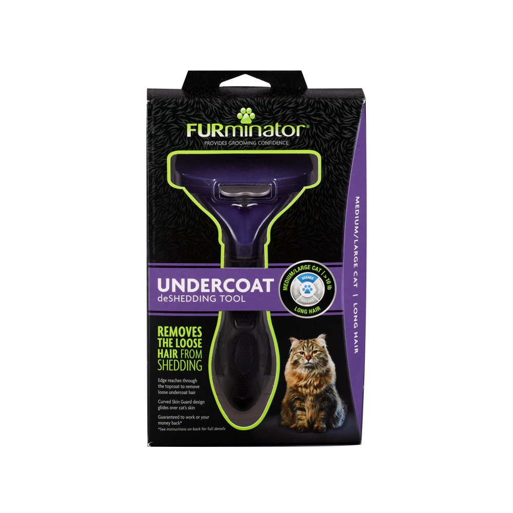 Furminator Deslanador Gato Grande Pelo Largo