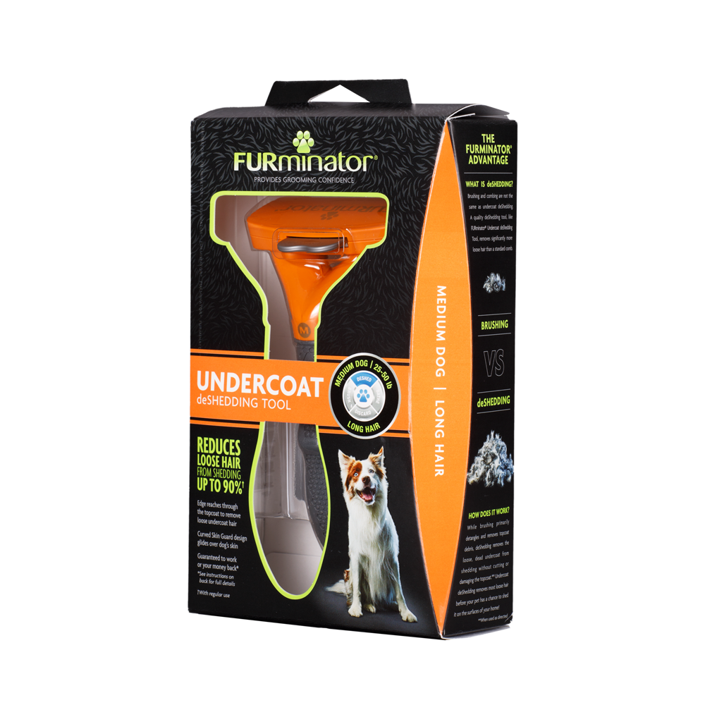 Furminator Deslanador Perro Mediano Pelo Largo