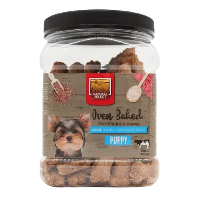 Galleta para cachorros sabor a leche