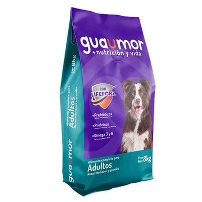 Guaumor Comida Para Perro Adulto Razas Medianas Y Grandes