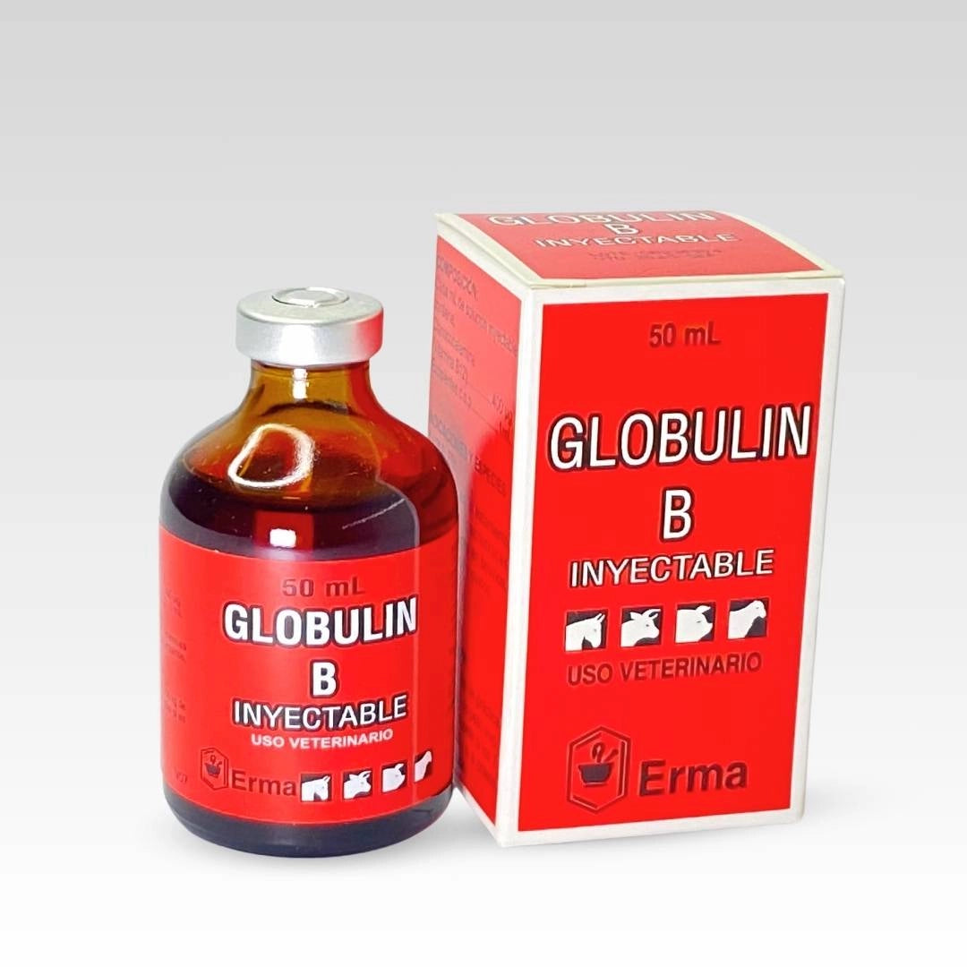 Globulin® B - Suplemento de Vitamina B12 para Animales
