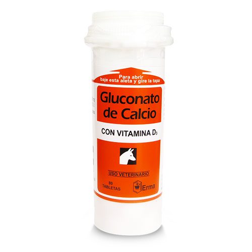Gluconato de Calcio - Suplemento de Calcio y Vitamina D para Perros