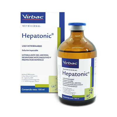 Hepatonic Iny 100 mL: Solución Veterinaria para Problemas Digestivos en Animales