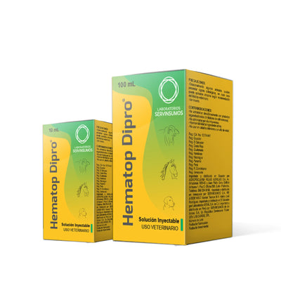 Hematop Dipro - Tratamiento y control de babesiosis y anaplasmosis en bovinos, equinos, caprinos, ovinos y perros