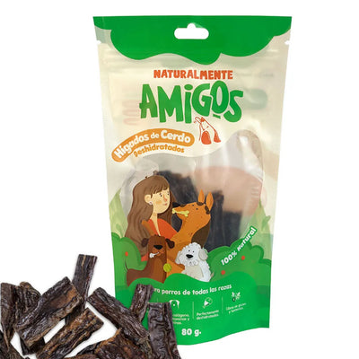 Hígados de CerdoDeshidratados Amigos X80Grs