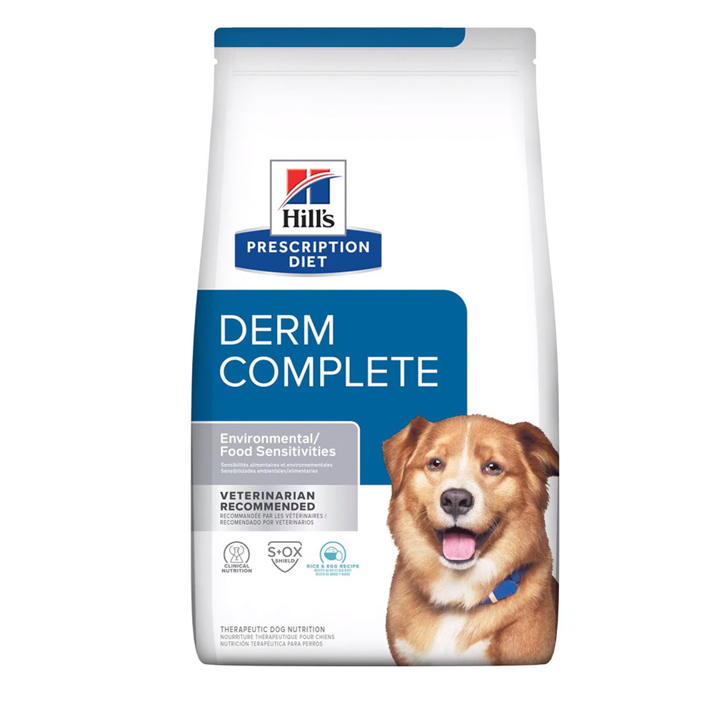 Hills Comida Para Perro Prescription Diet Derm Complete Huevo