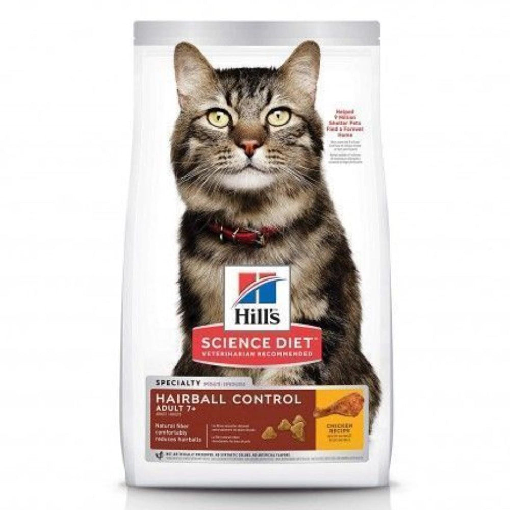 Hills Comida para Gato Adulto 7+ Hairball x 3,5 lbs