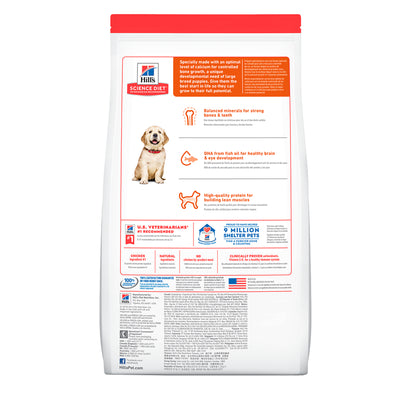 Hills Comida Para Perro LB Cachorro Razas Grandes Pollo