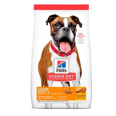 Hills Comida para Perro Adulto Light Razas Medianas y Grandes
