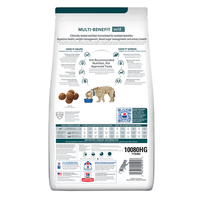 Hills Comida Para Perro Prescription Diet Multibenefit W/D Pollo