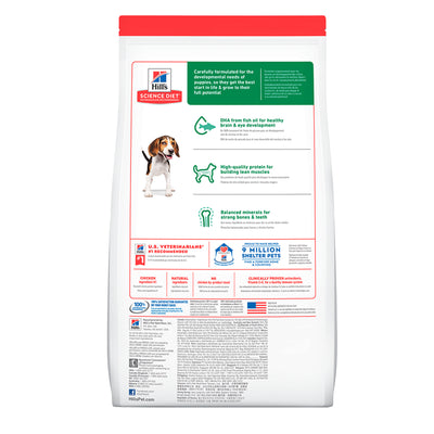 Hills Comida Para Perro Ob Cachorro Razas Medianas Pollo