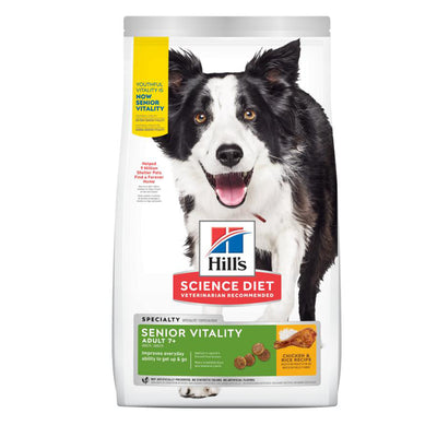 Hills Comida para Perro Senior Vitality Adulto 7+ x  12,5 Lbs
