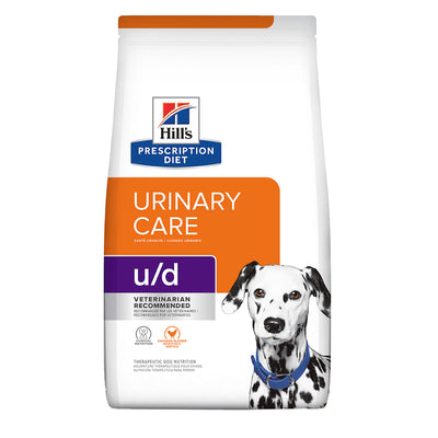 Hills Comida Para Perro Prescription Diet Urinary Care Urolitiasis U/D Pollo x 8.5 Lbs