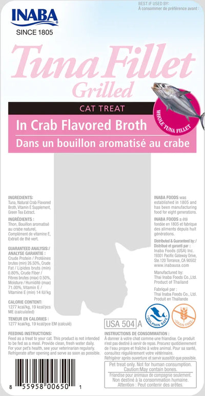 Inaba Filete de Atún en Caldo de Cangrejo