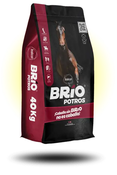 Italcol Brio Potros x 40 kg - Alimento especializado para potros en crecimiento