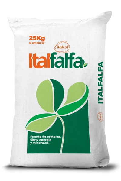 Alfalfa deshidratada ITALFALFA 25 kg
