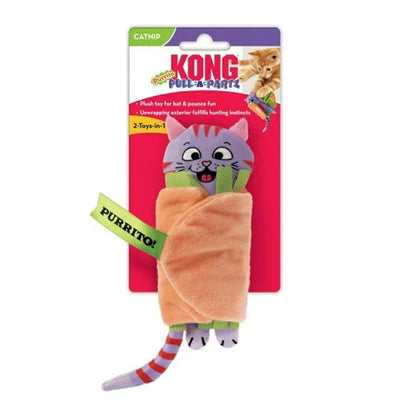 Kong Gato Juguete Pull A Part Purrito