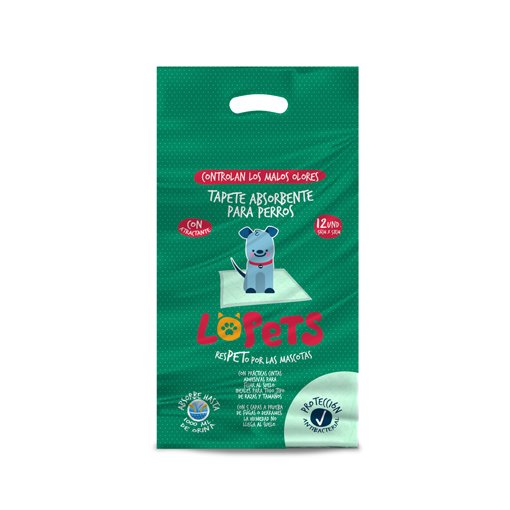 Tapete Absorbente para perros x 12 Und