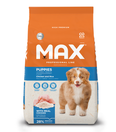 Max Comida Para Perro Cachorro Performance Pollo