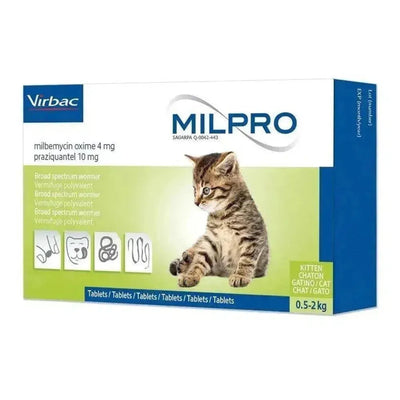 Milpro Gatitos 0.5-2 Kg x Tableta