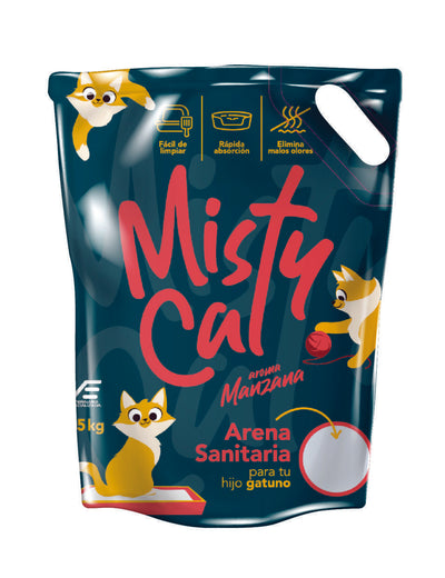Arena misty cat manzana