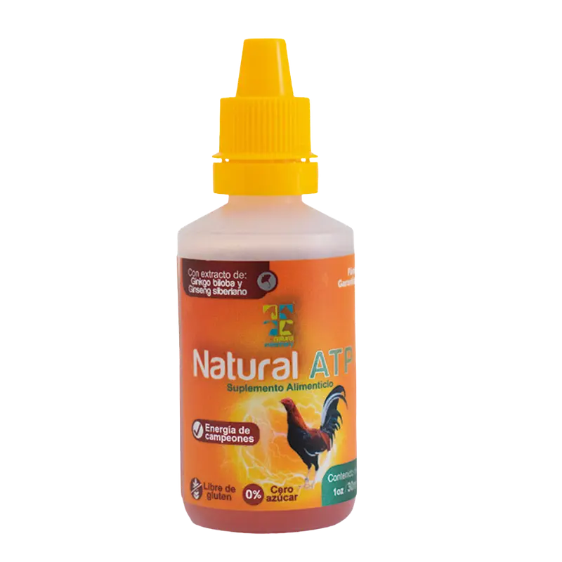 NATURAL ATP suplemento alimenticio para gallos